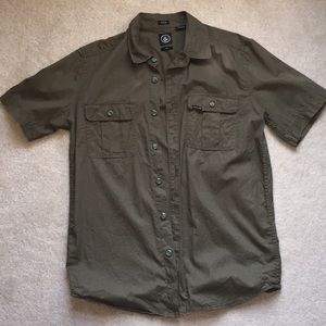 COPY - Olive Green Button Down Shirt